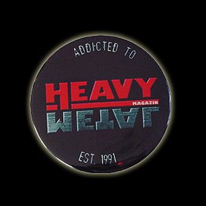 HEAVY Magazin-Button "Metal"
